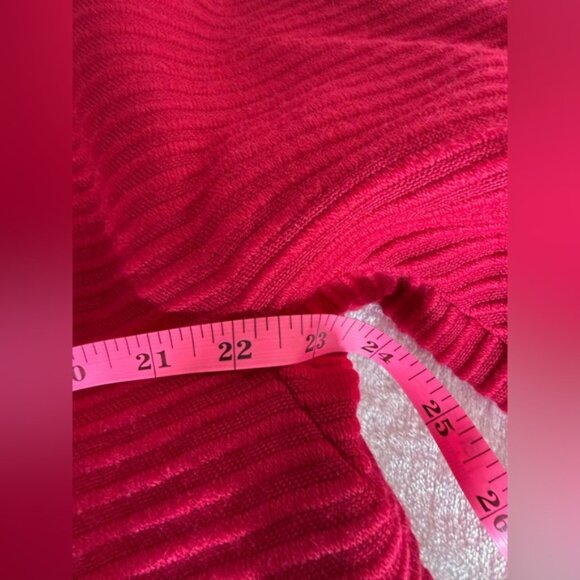 Talbots Women's Vibrant Pink Pea Coat - Picture 6 of 7